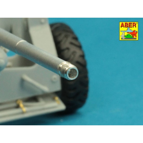 1/35 6 pdr Mk.IV (57mm) A/T Gun Barrel for w/Ball Muzzle Brake 1/35 6 pdr Mk.IV (57mm) A/T Gun Barrel for w/Ball Muzzle Brake