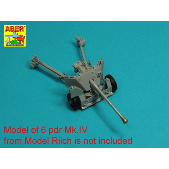 1/35 6 pdr Mk.IV (57mm) A/T Gun Barrel for w/Ball Muzzle Brake 1/35 6 pdr Mk.IV (57mm) A/T Gun Barrel for w/Ball Muzzle Brake