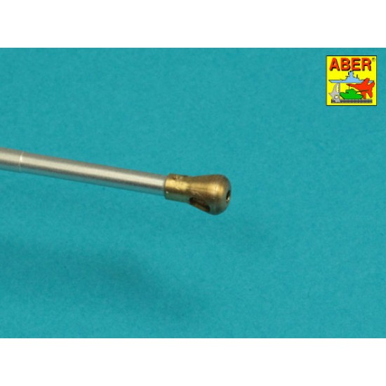 1/35 6 pdr Mk.IV (57mm) A/T Gun Barrel for w/Ball Muzzle Brake 1/35 6 pdr Mk.IV (57mm) A/T Gun Barrel for w/Ball Muzzle Brake