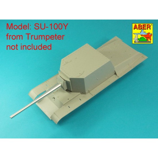 1/35 Soviet SU-100Y SPG 130mm B-13 Gun Barrel for Trumpeter kits 1/35 Soviet SU-100Y SPG 130mm B-13 Gun Barrel for Trumpeter kits