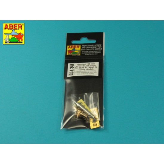 1/35 German 10.5cm L/28 Barrel for StuH 42 Early 1/35 German 10.5cm L/28 Barrel for StuH 42 Early