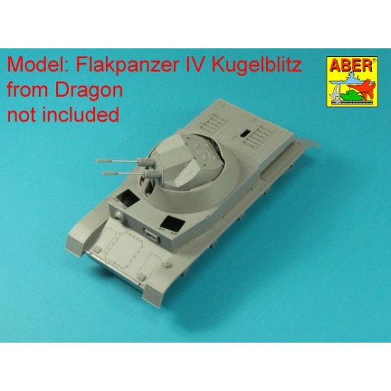 1/35 German 3cm Flak 103 Two Barrels for Kugelblitz Tanks 1/35 German 3cm Flak 103 Two Barrels for Kugelblitz Tanks