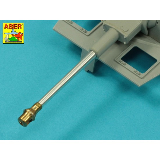 1/35 PzKpfw.VI Ausf.G KwK40L/43 75mm Gun Barrel w/Early Muzzle Brake for Dragon kits 1/35 PzKpfw.VI Ausf.G KwK40L/43 75mm Gun Barrel w/Early Muzzle Brake for Dragon kits