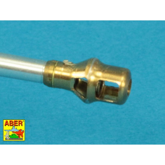 1/35 PzKpfw.VI Ausf.G KwK40L/43 75mm Gun Barrel w/Early Muzzle Brake for Dragon kits 1/35 PzKpfw.VI Ausf.G KwK40L/43 75mm Gun Barrel w/Early Muzzle Brake for Dragon kits