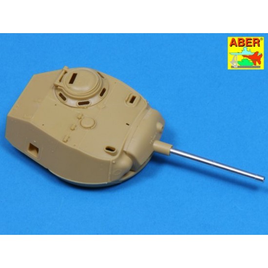 1/35 75mm Metal Gun Barrel for US Light Tank M24 Chaffee for Bronco kit 1/35 75mm Metal Gun Barrel for US Light Tank M24 Chaffee for Bronco kit