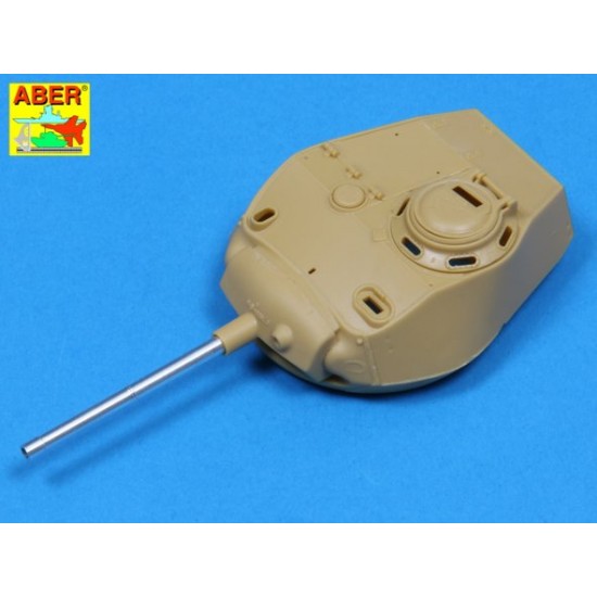 1/35 75mm Metal Gun Barrel for US Light Tank M24 Chaffee for Bronco kit 1/35 75mm Metal Gun Barrel for US Light Tank M24 Chaffee for Bronco kit