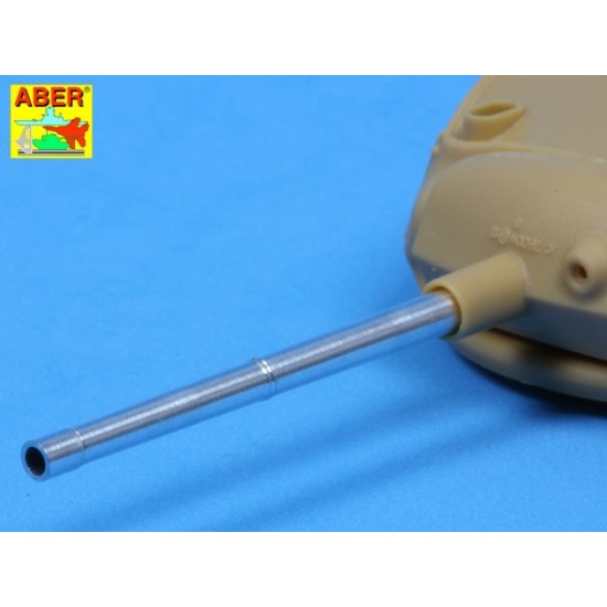 1/35 75mm Metal Gun Barrel for US Light Tank M24 Chaffee for Bronco kit 1/35 75mm Metal Gun Barrel for US Light Tank M24 Chaffee for Bronco kit