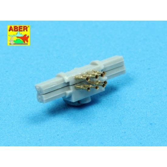 1/400 QF 2-pdr (40mm) Mark VIII Pom-Pom Barrels Set for Airfix/Heller kit (20pcs) 1/400 QF 2-pdr (40mm) Mark VIII Pom-Pom Barrels Set for Airfix/Heller kit (20pcs)
