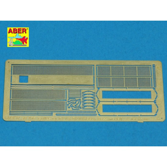 1/48 Photo-Etched Grilles for HobbyBoss KV-1 / KV-2 Tank kit