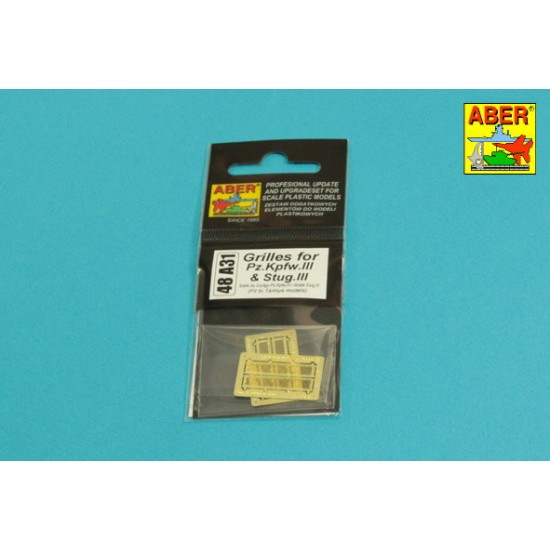 1/48 PzKpfw. III & Stug III Grilles 1/48 PzKpfw. III & Stug III Grilles