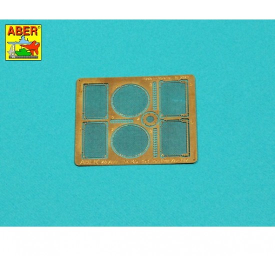 1/48 PzKpfw V Ausf.D Panther Grilles for Tamiya kits 1/48 PzKpfw V Ausf.D Panther Grilles for Tamiya kits