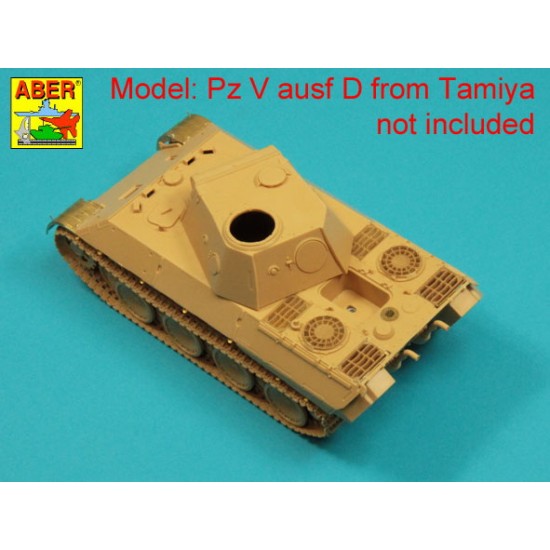 1/48 PzKpfw V Ausf.D Panther Grilles for Tamiya kits 1/48 PzKpfw V Ausf.D Panther Grilles for Tamiya kits