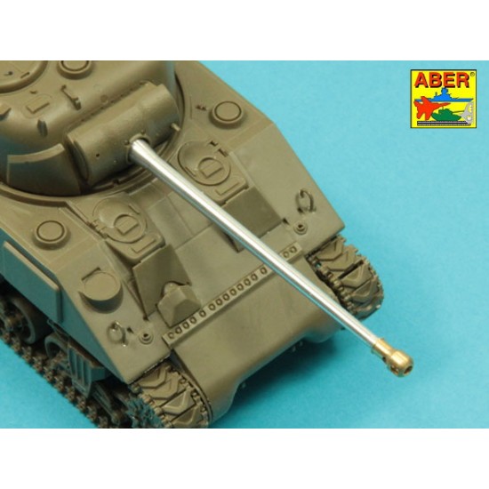 1/48 British Sherman VC Firefly Tank Gun Barrel for Tamiya kits