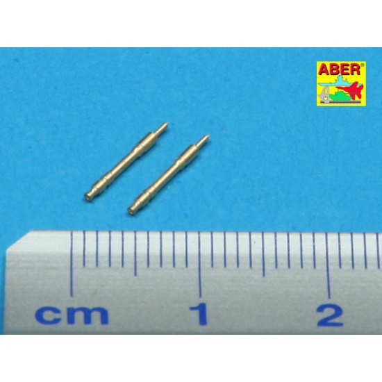 1/48 Metal Barrels for German Tank MG34 Machine Guns (2pcs) 1/48 Metal Barrels for German Tank MG34 Machine Guns (2pcs)
