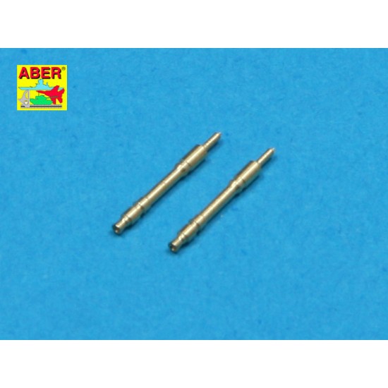 1/48 Metal Barrels for German Tank MG34 Machine Guns (2pcs) 1/48 Metal Barrels for German Tank MG34 Machine Guns (2pcs)
