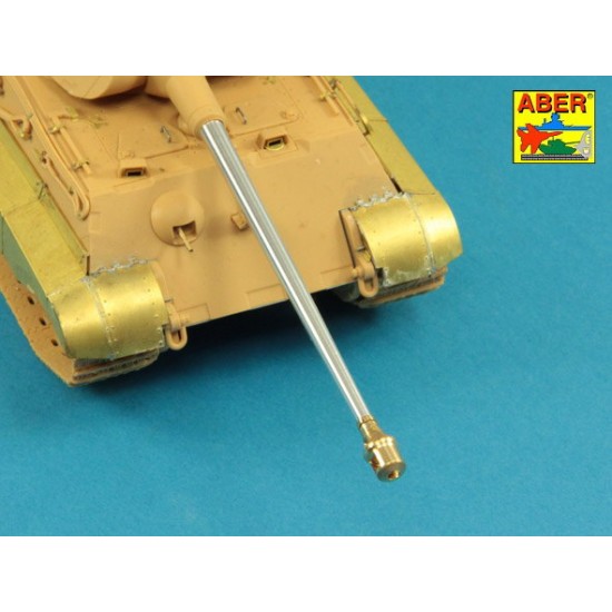 1/48 German King Tiger Porsche Turret 8.8cm Kw.K 43/2 L/71 Gun Barrel for Tamiya kits 1/48 German King Tiger Porsche Turret 8.8cm Kw.K 43/2 L/71 Gun Barrel for Tamiya kits