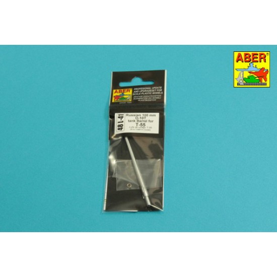 1/48 Russian T-55 D-10T 100mm Tank Gun Barrel 1/48 Russian T-55 D-10T 100mm Tank Gun Barrel