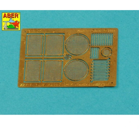1/72 Panther Ausf.A/D Grilles 1/72 Panther Ausf.A/D Grilles