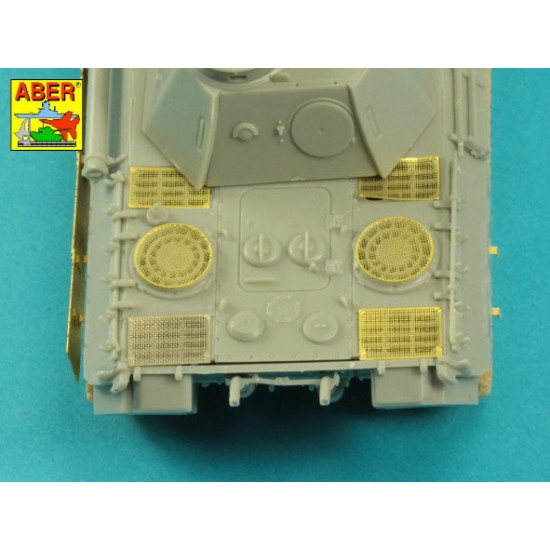 1/72 Panther Ausf.A/D Grilles 1/72 Panther Ausf.A/D Grilles