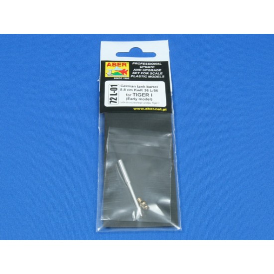 1/72 8.8cm KwK36 German Tank Barrel for Tiger I kit 1/72 8.8cm KwK36 German Tank Barrel for Tiger I kit