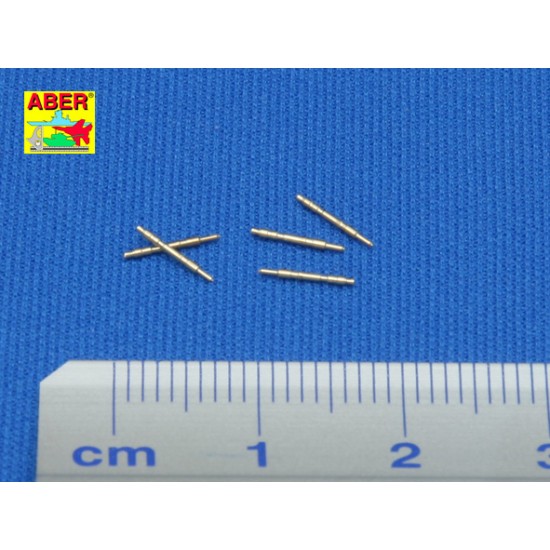 1/72 Metal Barrels for German Tank MG34 Machine Guns (5pcs) 1/72 Metal Barrels for German Tank MG34 Machine Guns (5pcs)