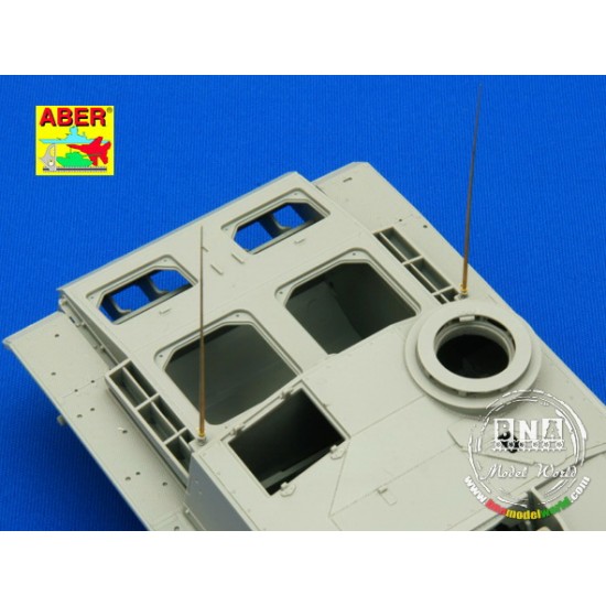 1/35 German 2m Aerials (3pcs) 1/35 German 2m Aerials (3pcs)