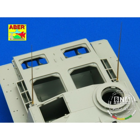 1/35 German 2m Aerials (3pcs) 1/35 German 2m Aerials (3pcs)