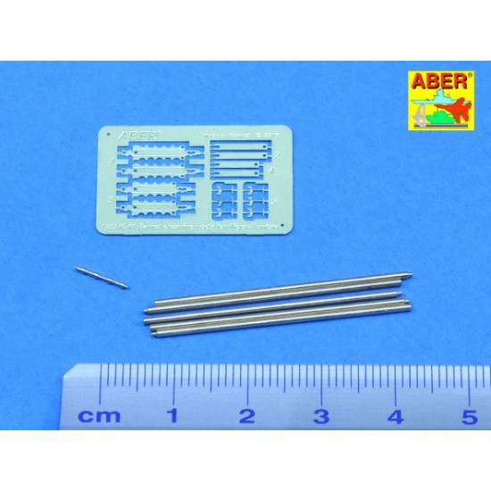 1/35 Barrel Cleaning Rods with Brackets for Tiger I Tunisia for Tamiya kit 1/35 Barrel Cleaning Rods with Brackets for Tiger I Tunisia for Tamiya kit
