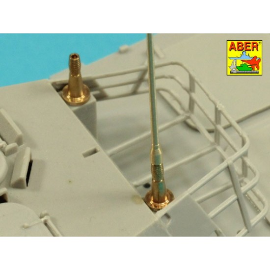 1/35 NATO Antennas with Mount Bases (2pcs) 1/35 NATO Antennas with Mount Bases (2pcs)
