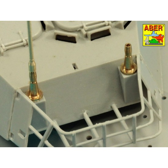 1/35 NATO Antennas with Mount Bases (2pcs) 1/35 NATO Antennas with Mount Bases (2pcs)