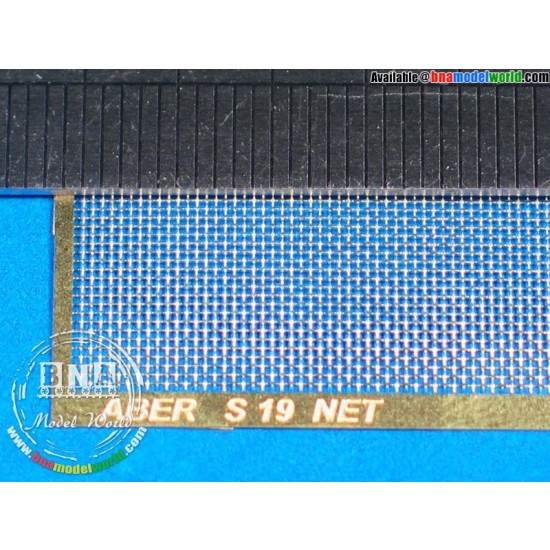 Net with Interlaced Mesh 0.5mm x 0.5mm (Dimensions: 75mm x 42mm) Net with Interlaced Mesh 0.5mm x 0.5mm (Dimensions: 75mm x 42mm)