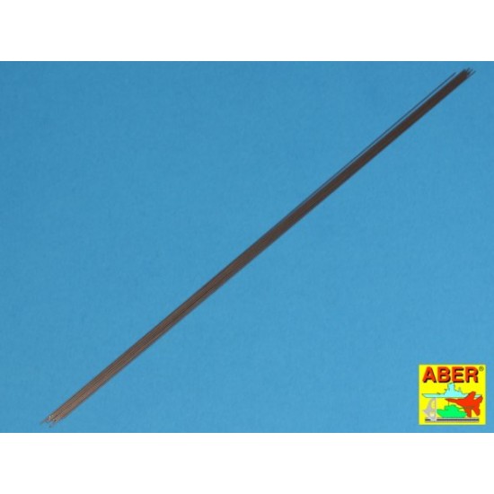 Steel Round Rods - D: 0.5mm; Length: 250mm (x12pcs) Steel Round Rods - D: 0.5mm; Length: 250mm (x12pcs)