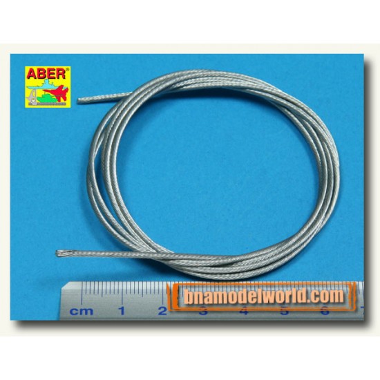 Stainless Steel Towing Cables (Diameter: 1.5mm, Length: 1 meter) Stainless Steel Towing Cables (Diameter: 1.5mm, Length: 1 meter)