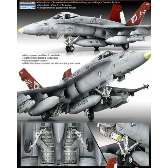 1/32 USMC F/A-18A+ VMFA-232 Red Devils - Special Edition 1/32 USMC F/A-18A+ VMFA-232 Red Devils - Special Edition
