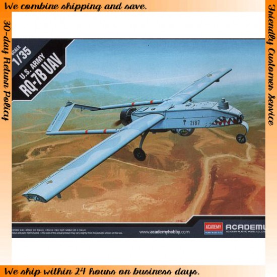 1/35 US Army RQ-7B Shadow UAV Unmanned Aerial Vehicle