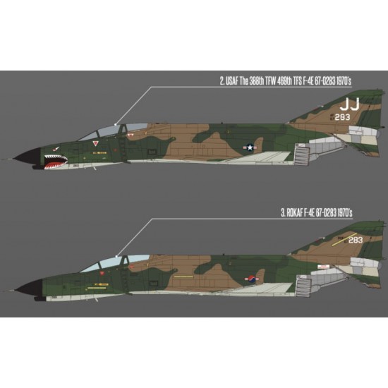 1/32 Vietnam War USAF McDonnell Douglas F-4E Phantom II 1/32 Vietnam War USAF McDonnell Douglas F-4E Phantom II