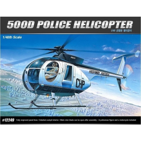 1/48 Hughes 500D Police Helicopter 1/48 Hughes 500D Police Helicopter