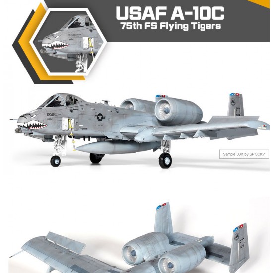 1/48 USAF Fairchild Republic A-10C Thunderbolt II 75th FS Flying Tigers 1/48 USAF Fairchild Republic A-10C Thunderbolt II 75th FS Flying Tigers