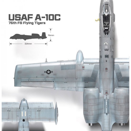 1/48 USAF Fairchild Republic A-10C Thunderbolt II 75th FS Flying Tigers 1/48 USAF Fairchild Republic A-10C Thunderbolt II 75th FS Flying Tigers