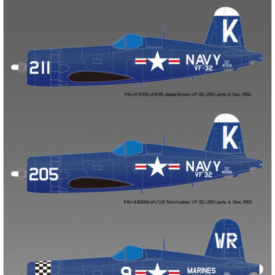 1/48 USN Vought F4U-4 Corsair Battle of Jangjin Reservoir 1/48 USN Vought F4U-4 Corsair Battle of Jangjin Reservoir