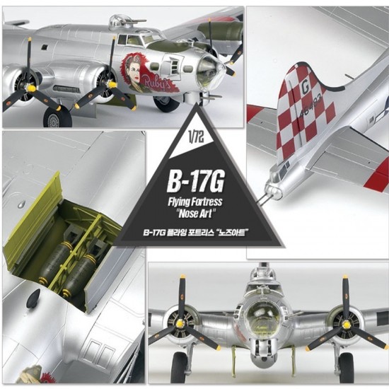 1/72 Boeing B-17G Flying Fortress Nose Art 1/72 Boeing B-17G Flying Fortress Nose Art
