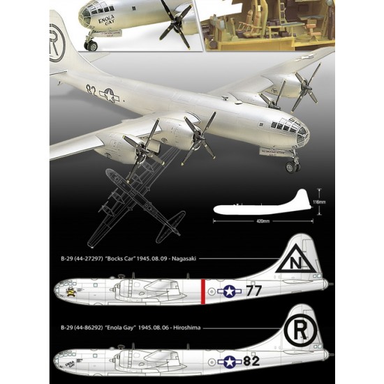 1/72 USAAF B-29A Superfortress Enola Gay and Bockscar 1/72 USAAF B-29A Superfortress Enola Gay and Bockscar