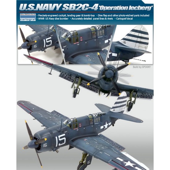 1/72 US Navy Curtiss SB2C-4 Helldiver Operation Iceberg 1/72 US Navy Curtiss SB2C-4 Helldiver Operation Iceberg