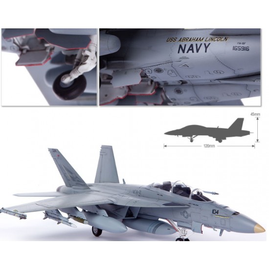 1/72 USN Boeing F/A-18F Super Hornet VFA-2 Bounty Hunters 1/72 USN Boeing F/A-18F Super Hornet VFA-2 Bounty Hunters