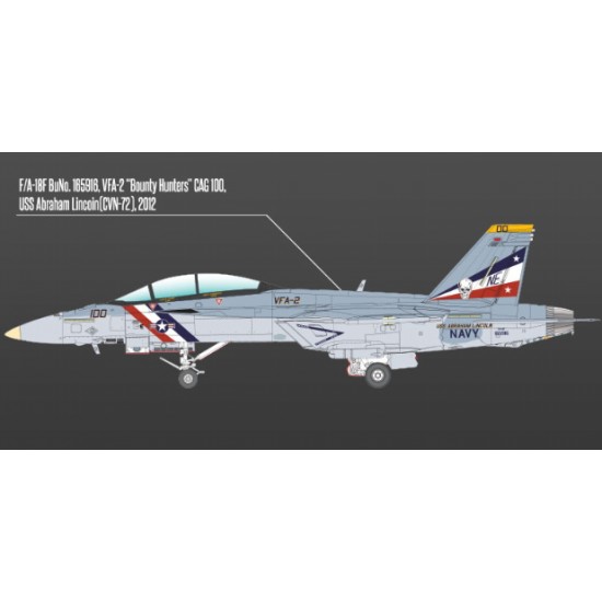1/72 USN Boeing F/A-18F Super Hornet VFA-2 Bounty Hunters 1/72 USN Boeing F/A-18F Super Hornet VFA-2 Bounty Hunters