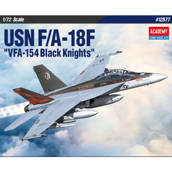 1/72 USN F/A-18F VFA-154 Black Knights 1/72 USN F/A-18F VFA-154 Black Knights