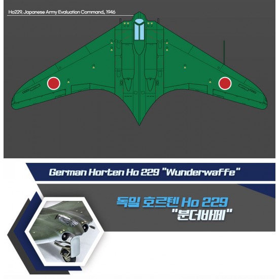 1/72 German Horten Ho 229 Wunderwaffe Fighter-bomber 1/72 German Horten Ho 229 Wunderwaffe Fighter-bomber