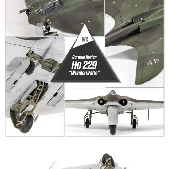 1/72 German Horten Ho 229 Wunderwaffe Fighter-bomber 1/72 German Horten Ho 229 Wunderwaffe Fighter-bomber