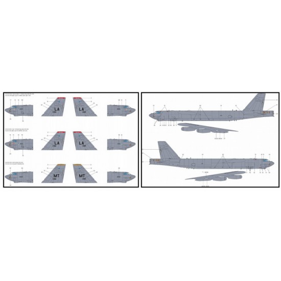 1/144 USAF Boeing B-52H 20th Bomb Squadron Buccaneers 1/144 USAF Boeing B-52H 20th Bomb Squadron Buccaneers