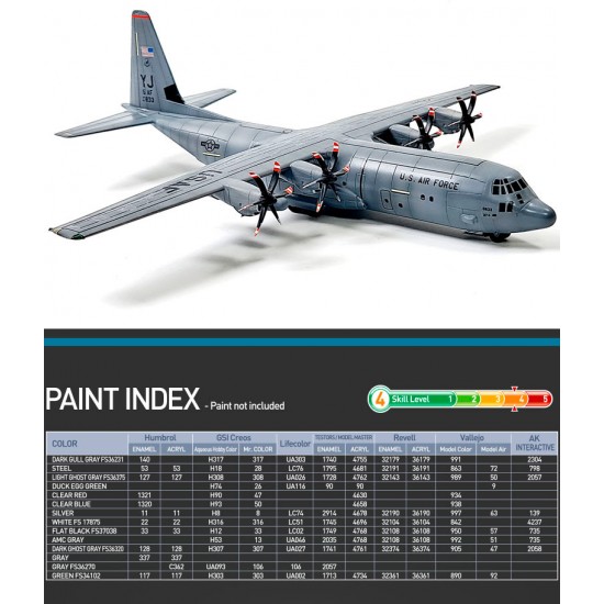 1/144 Lockheed Martin C-130J-30 Super Hercules 1/144 Lockheed Martin C-130J-30 Super Hercules